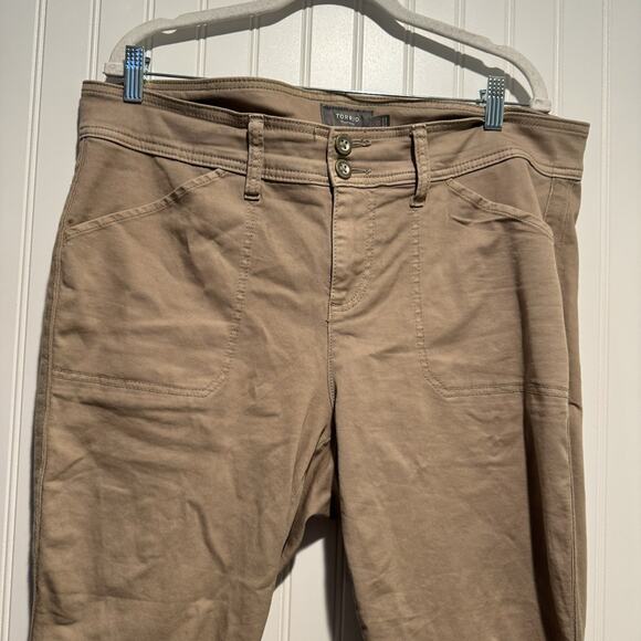 Torrid Aviator Pants Khaki Plus Size 16 - Picture 3 of 7